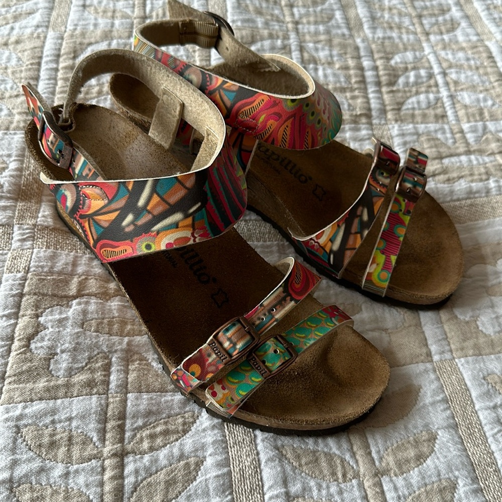 Papillio Multicolor Patterned Sandals